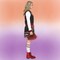 Adult Scream for the Team Costume Halloween Cheerleader Dress Varsity Jacket Skirt Ghost Face Outfit